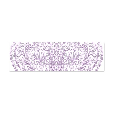 Crown008_purple Sticker Bumper (10 pack) from ArtsNow.com Front