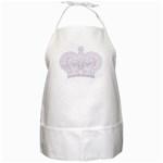 Crown008_purple BBQ Apron