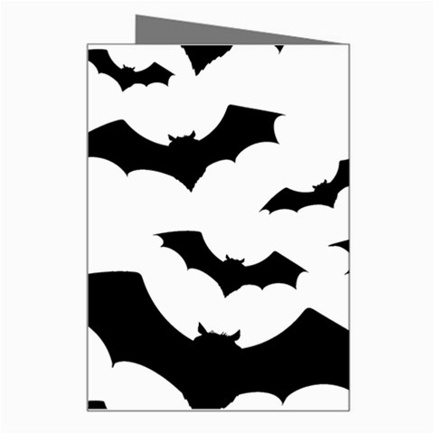 Deathrock Bats Greeting Card from ArtsNow.com Right