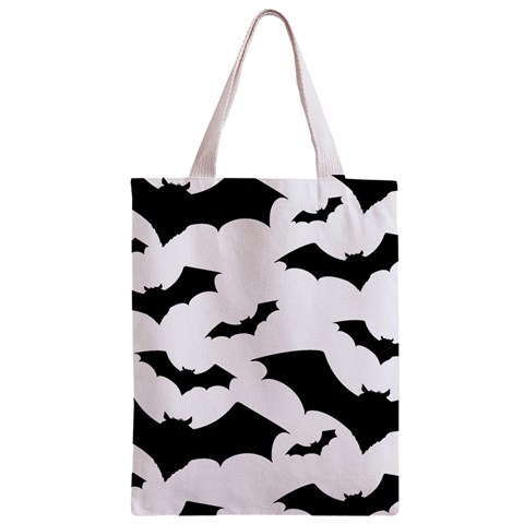 Deathrock Bats Zipper Classic Tote Bag from ArtsNow.com Front