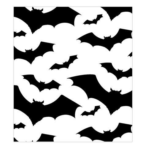 Deathrock Bats Duvet Cover Double Side (King Size) from ArtsNow.com Back