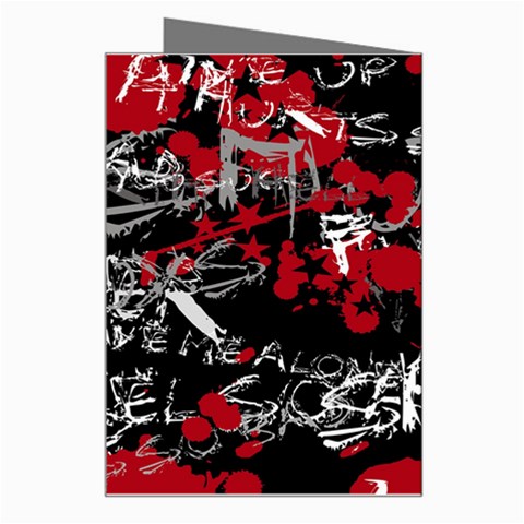 Emo Graffiti Greeting Card from ArtsNow.com Right