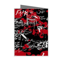 Emo Graffiti Mini Greeting Card from ArtsNow.com Right