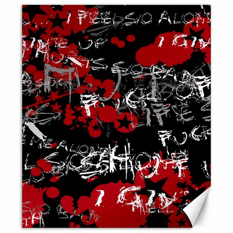 Emo Graffiti Canvas 20  x 24  from ArtsNow.com 19.57 x23.15  Canvas - 1