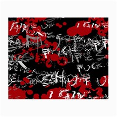 Emo Graffiti Small Glasses Cloth (2 Sides) from ArtsNow.com Front