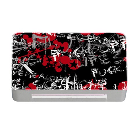 Emo Graffiti Memory Card Reader with CF from ArtsNow.com Front