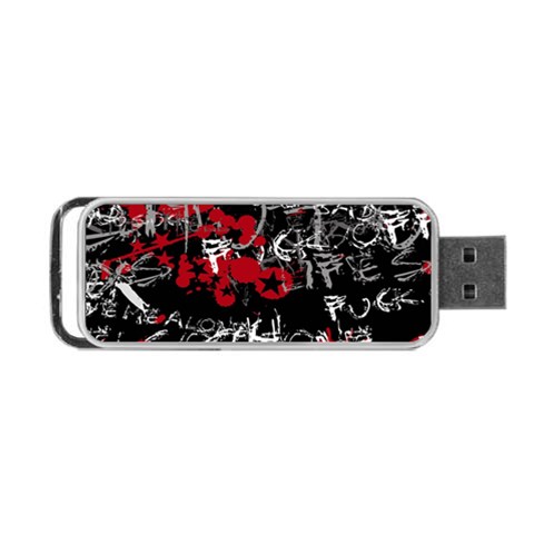 Emo Graffiti Portable USB Flash (One Side) from ArtsNow.com Front