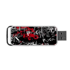 Emo Graffiti Portable USB Flash (Two Sides) from ArtsNow.com Front