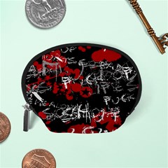 Emo Graffiti Accessory Pouch (Small) from ArtsNow.com Back