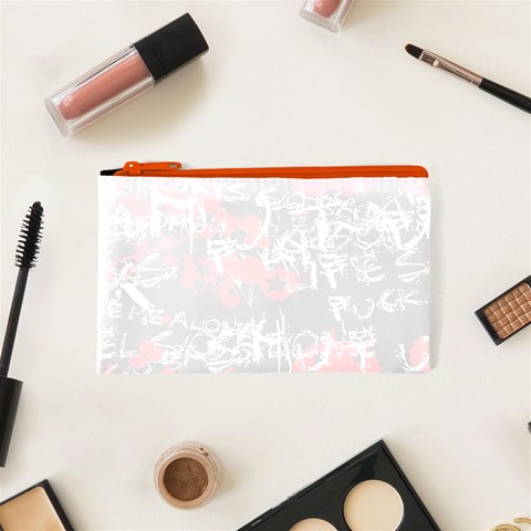 Emo Graffiti Cosmetic Bag (XS) from ArtsNow.com Front