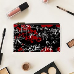 Emo Graffiti Cosmetic Bag (XS) from ArtsNow.com Front