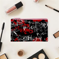 Emo Graffiti Cosmetic Bag (XS) from ArtsNow.com Front