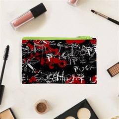 Emo Graffiti Cosmetic Bag (XS) from ArtsNow.com Back