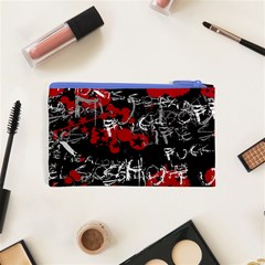 Emo Graffiti Cosmetic Bag (XS) from ArtsNow.com Back