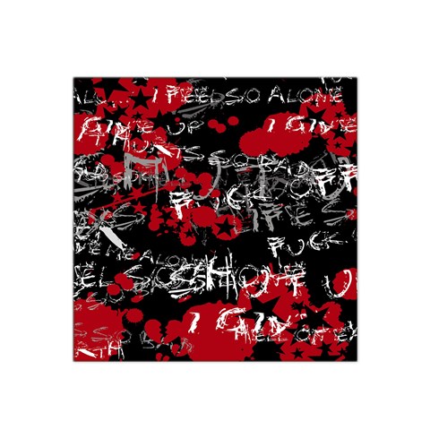 Emo Graffiti Satin Bandana Scarf from ArtsNow.com Front