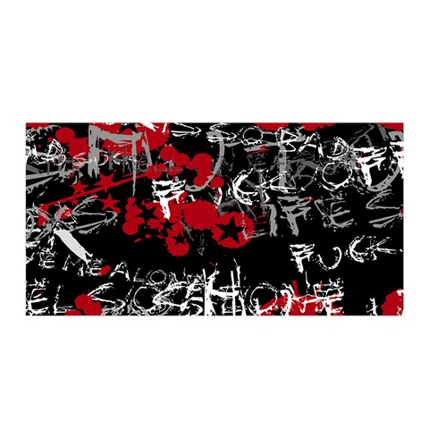 Emo Graffiti Satin Wrap from ArtsNow.com Front