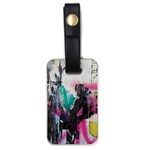 Graffiti Grunge Luggage Tag (one side)