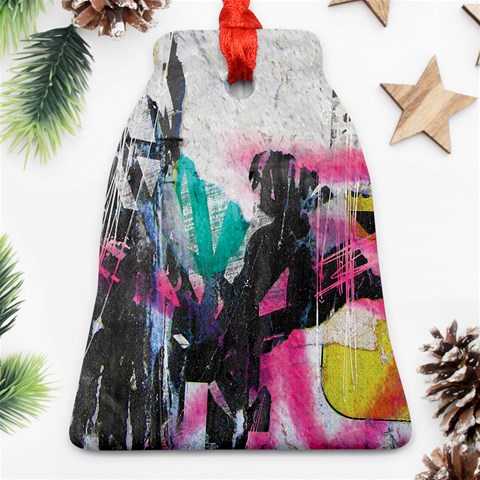 Graffiti Grunge Bell Ornament (Two Sides) from ArtsNow.com Back