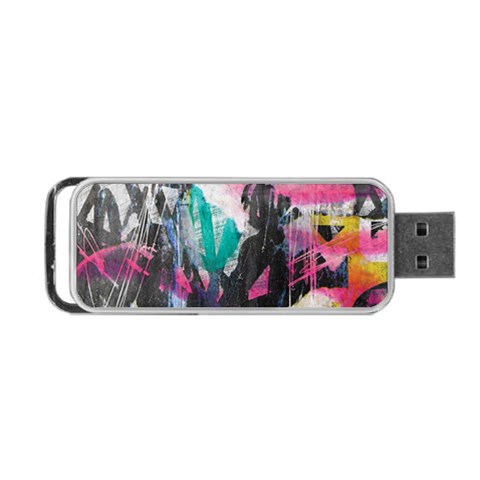 Graffiti Grunge Portable USB Flash (One Side) from ArtsNow.com Front