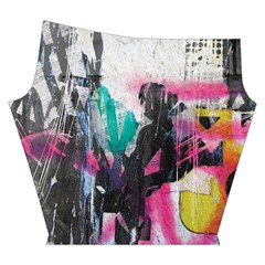 Graffiti Grunge Yoga Cropped Leggings from ArtsNow.com Right