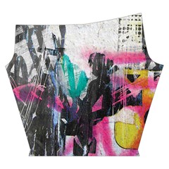 Graffiti Grunge Yoga Cropped Leggings from ArtsNow.com Left