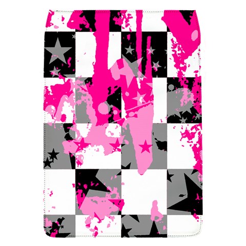 Pink Star Splatter Removable Flap Cover (S) from ArtsNow.com Front