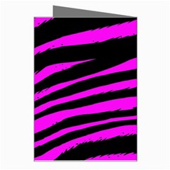 Pink Zebra Greeting Card from ArtsNow.com Right