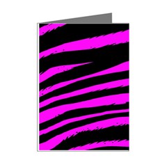 Pink Zebra Mini Greeting Cards (Pkg of 8) from ArtsNow.com Right