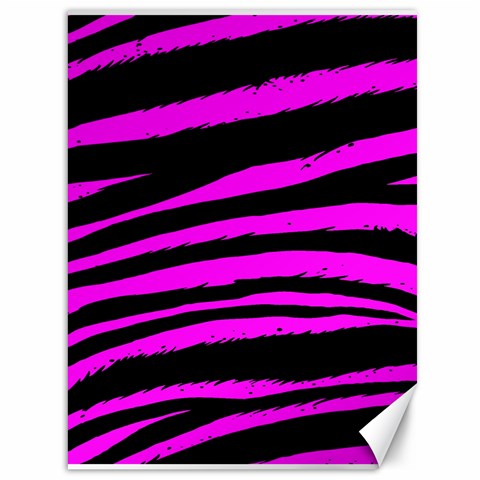 Pink Zebra Canvas 36  x 48  from ArtsNow.com 35.26 x46.15  Canvas - 1