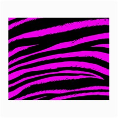 Pink Zebra Small Glasses Cloth (2 Sides) from ArtsNow.com Front