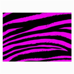 Pink Zebra Large Glasses Cloth (2 Sides) from ArtsNow.com Front