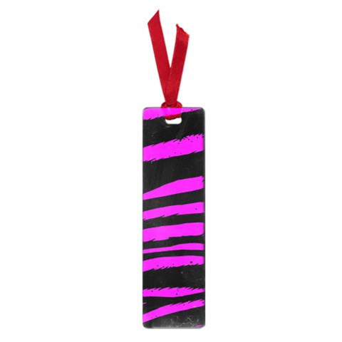 Pink Zebra Small Book Mark from ArtsNow.com Front