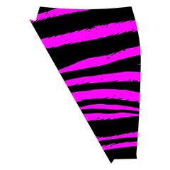 Pink Zebra Midi Wrap Pencil Skirt from ArtsNow.com Front Left