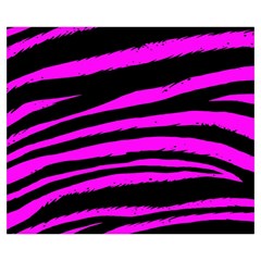 Pink Zebra Medium Tote Bag from ArtsNow.com Front