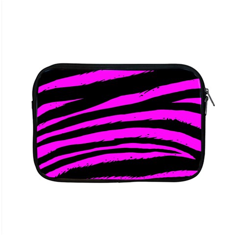 Pink Zebra Apple MacBook Pro 15  Zipper Case from ArtsNow.com Front