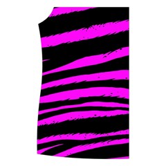 Pink Zebra Women s Button Up Vest from ArtsNow.com Front Right