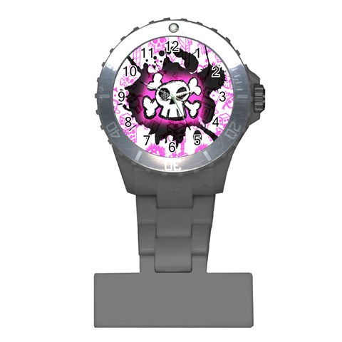 Cartoon Skull Plastic Nurses Watch from ArtsNow.com Front