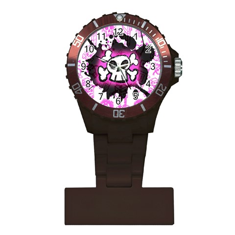 Cartoon Skull Plastic Nurses Watch from ArtsNow.com Front