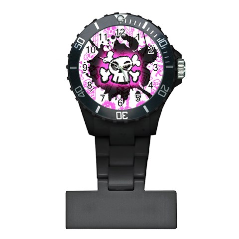 Cartoon Skull Plastic Nurses Watch from ArtsNow.com Front