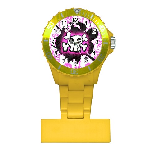 Cartoon Skull Plastic Nurses Watch from ArtsNow.com Front