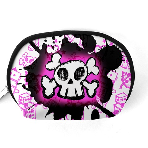 Cartoon Skull Accessory Pouch (Medium) from ArtsNow.com Back