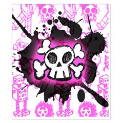 Cartoon Skull Duvet Cover Double Side (California King Size) from ArtsNow.com Back