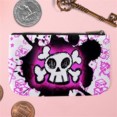 Cartoon Skull Large Coin Purse from ArtsNow.com Back