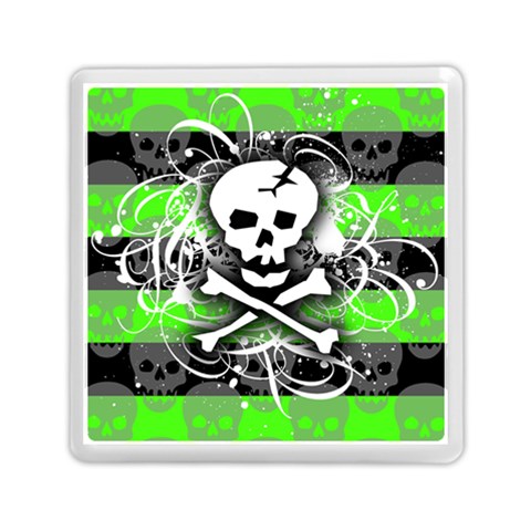 Deathrock Skull Memory Card Reader (Square) from ArtsNow.com Front