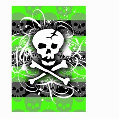 Deathrock Skull Large Garden Flag (Two Sides) from ArtsNow.com Back