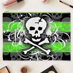 Deathrock Skull Cosmetic Bag (XXXL) from ArtsNow.com Front