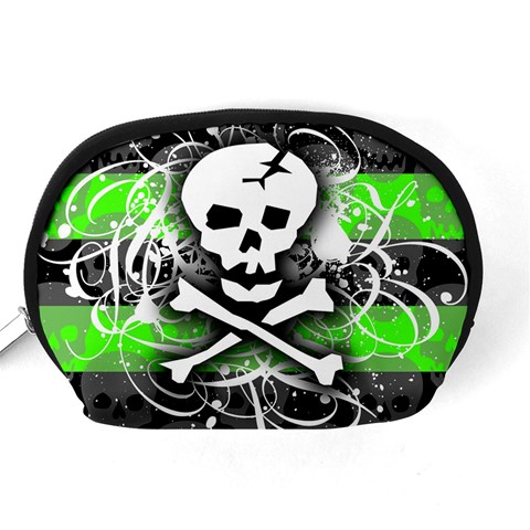 Deathrock Skull Accessory Pouch (Medium) from ArtsNow.com Back