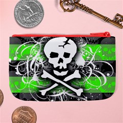 Deathrock Skull Large Coin Purse from ArtsNow.com Back