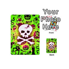 Deathrock Skull & Crossbones Playing Cards 54 Designs (Mini) from ArtsNow.com Back