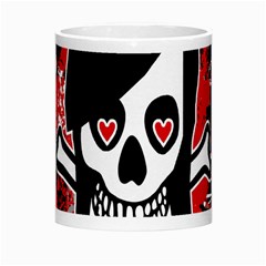 Emo Girl Skull Morph Mug from ArtsNow.com Center